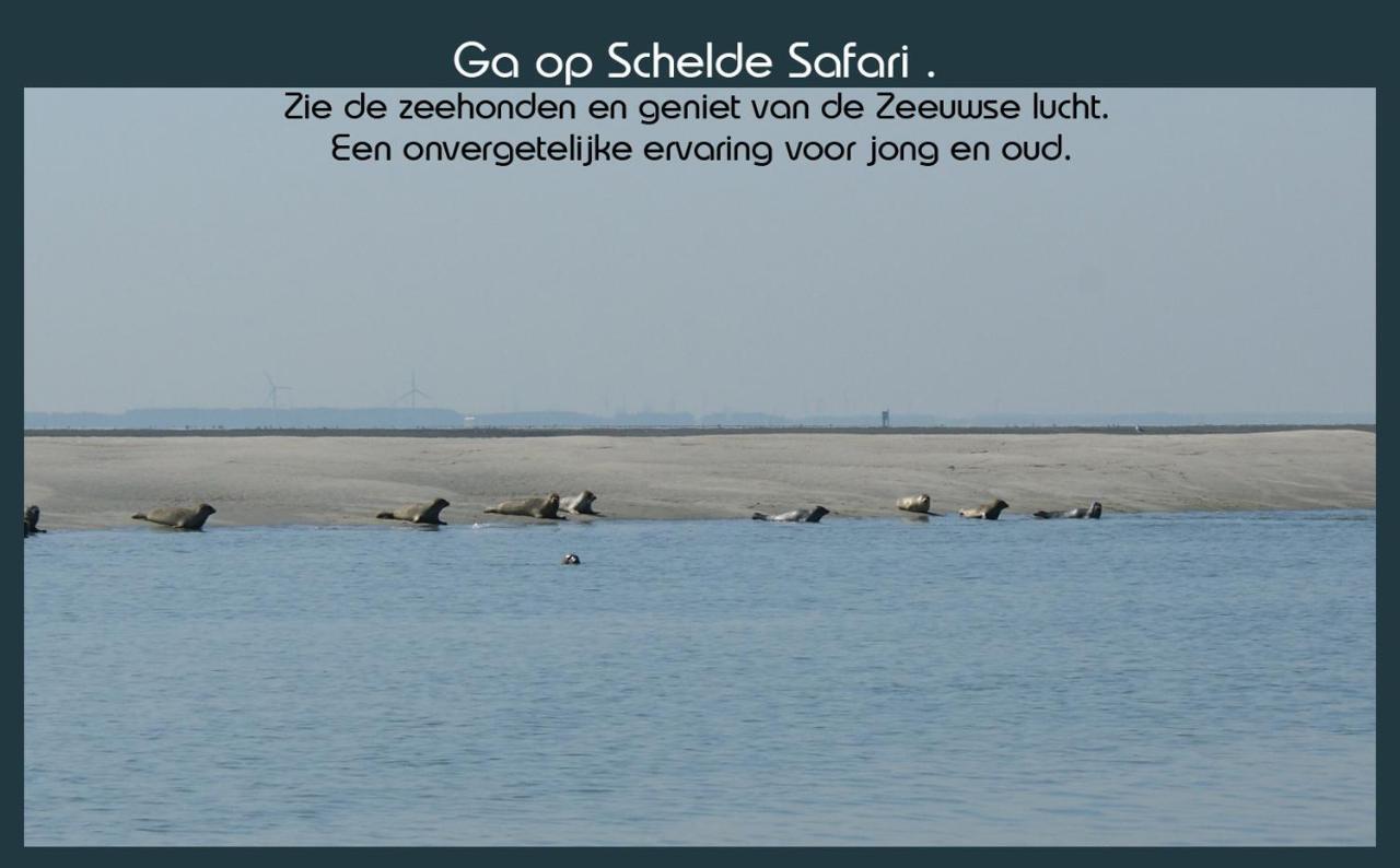 Vakantiewoning Deltahof Ellewoutsdijk Esterno foto