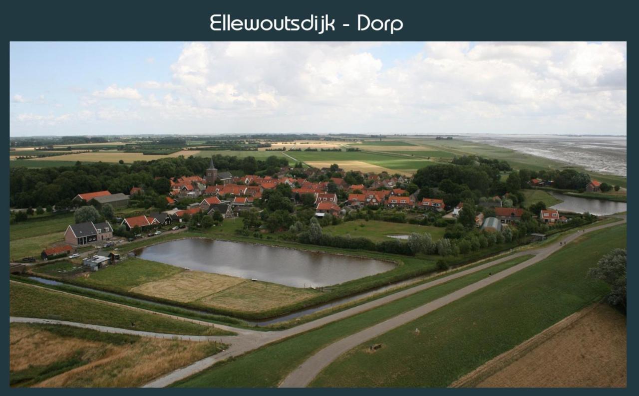 Vakantiewoning Deltahof Ellewoutsdijk Esterno foto