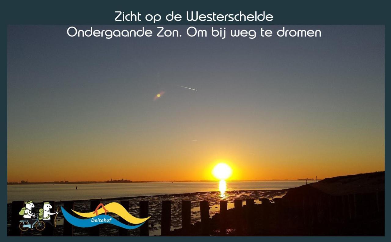 Vakantiewoning Deltahof Ellewoutsdijk Esterno foto