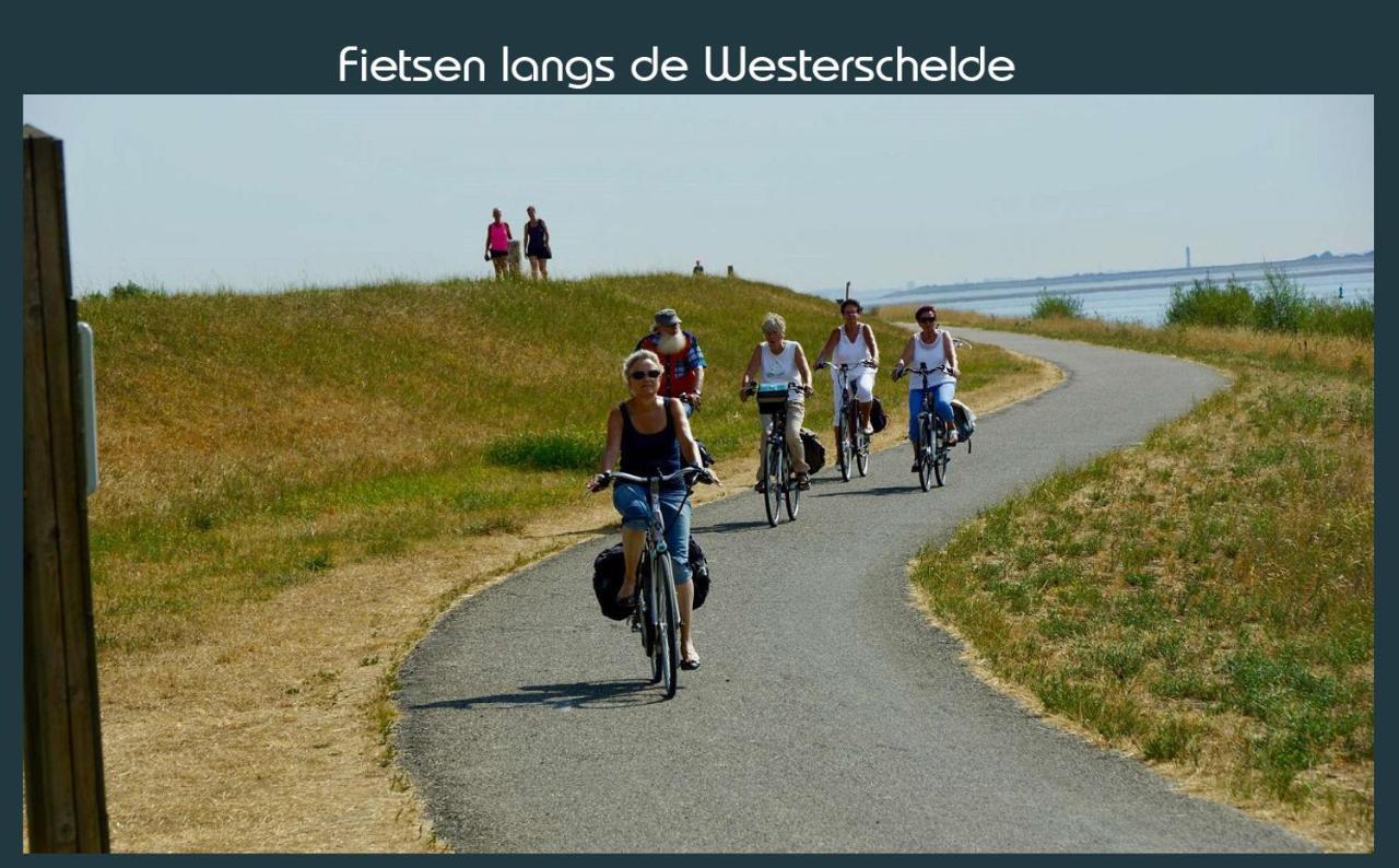 Vakantiewoning Deltahof Ellewoutsdijk Esterno foto